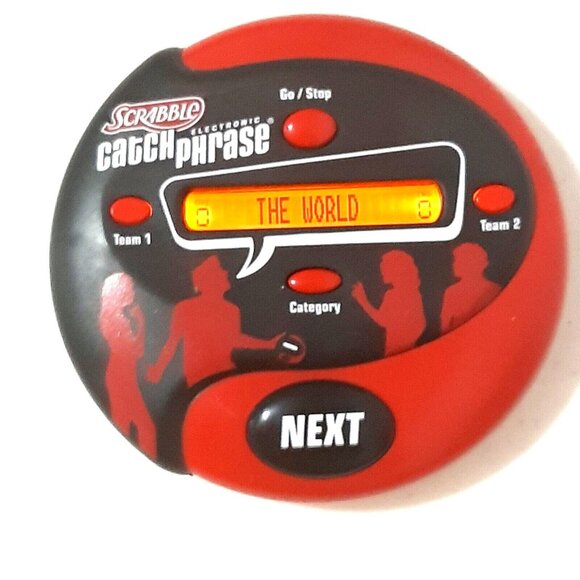 Scrabble Electronic Hand Held Game Lot of 2 Catch Phrase and Twist Editions - Picture 7 of 10